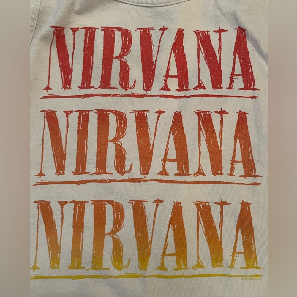 Vintage Nirvana Tank XL